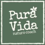Logo carré kaki Pura Vida naturo Coach.